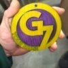 Handcrafted G7 Ornament.